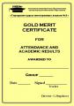 Поздравляем студентов, награжденных Gold Merit Certificate